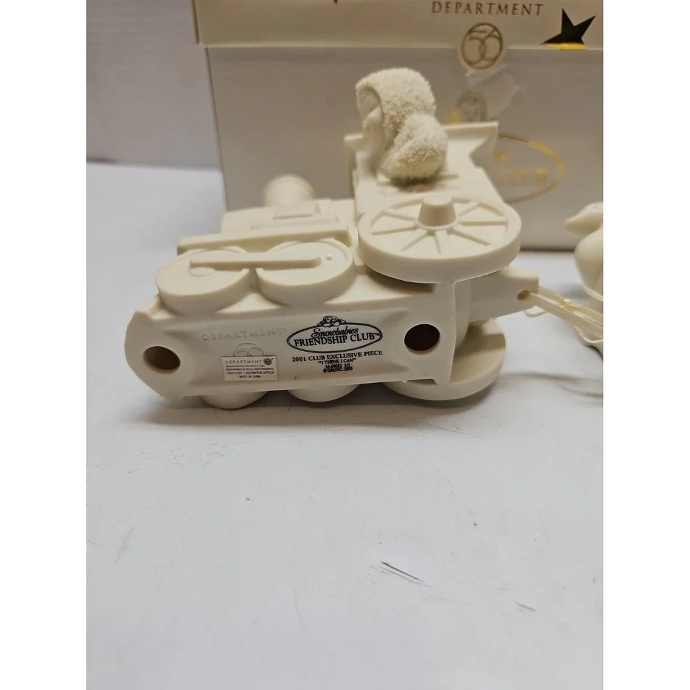 Department 56 snowbabies think